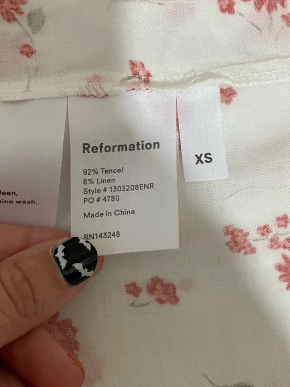 Reformation Ports Wrap Mini Dress Eleanor Print - Picture 8 of 12
